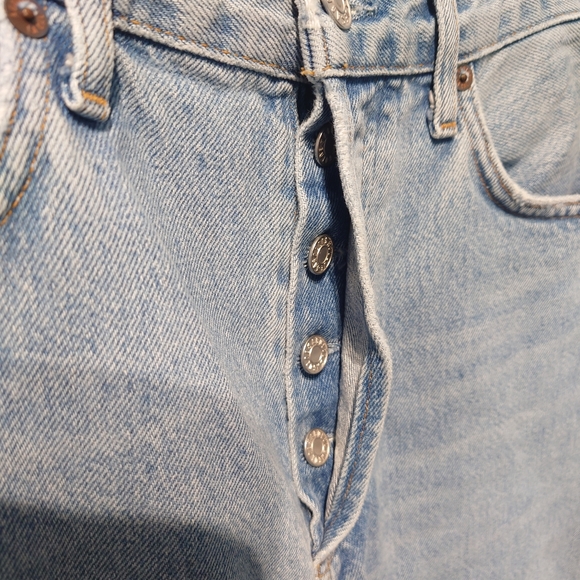 AGOLDE 90's MID RISE STRAIGHT Jeans In Force - Picture 9 of 12
